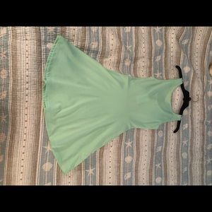 Short mint green dress